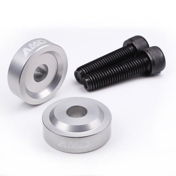AMD Aprilia Tuono V4R 1000, V4 1100 RR + Factory, V4 1100 Factory 2021> Bar Risers +10mm - Silver