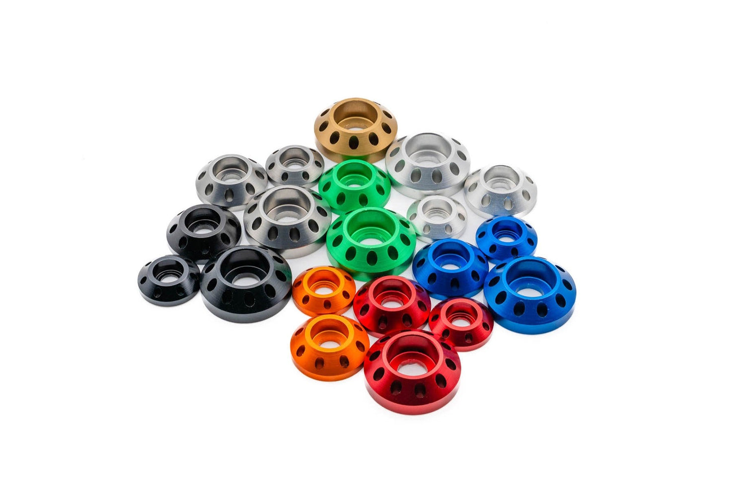 Aluminium Drilled Cone Washers