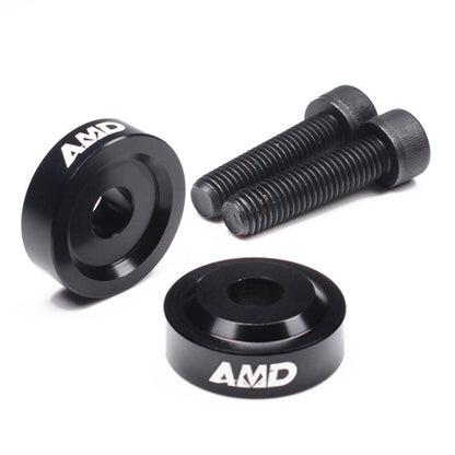 AMD Aprilia Tuono V4R 1000, V4 1100 RR + Factory, V4 1100 Factory 2021> Bar Risers +10mm - Black