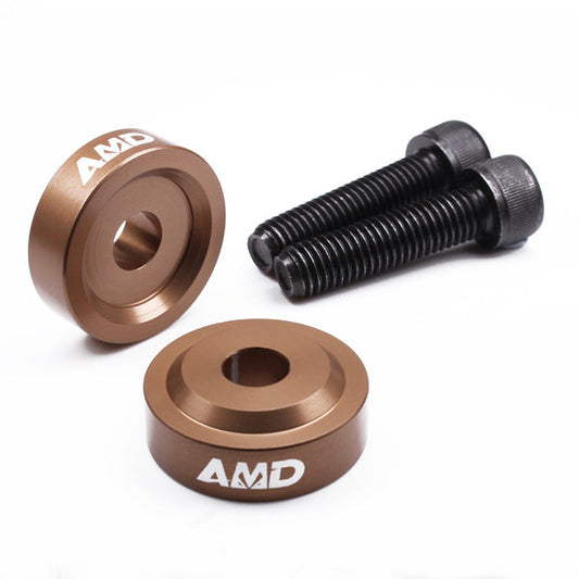 AMD Aprilia Tuono V4R 1000, V4 1100 RR + Factory, V4 1100 Factory 2021> Bar Risers +10mm - Bronze