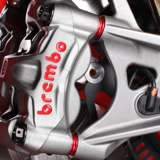 Avant Moto Design Brake Caliper Spacer Kit Ducati - Red