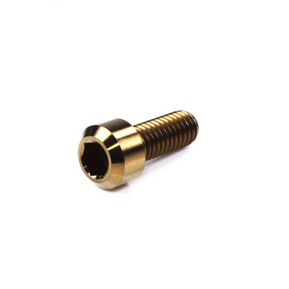 Titanium Chamfer Socket Cap Head Bolts M6 (1.0mm) 15 20 25 30 35 40 45mm Bronze