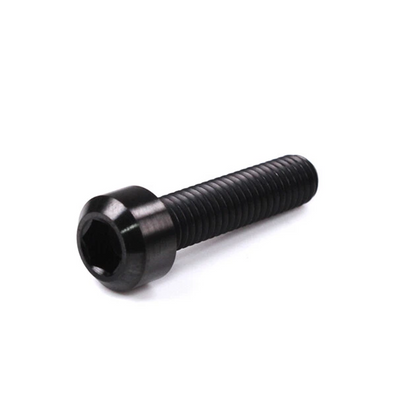 Titanium Chamfer Socket Cap Head Bolts M6 (1.0mm) 15 20 25 30 35 40 45mm Black