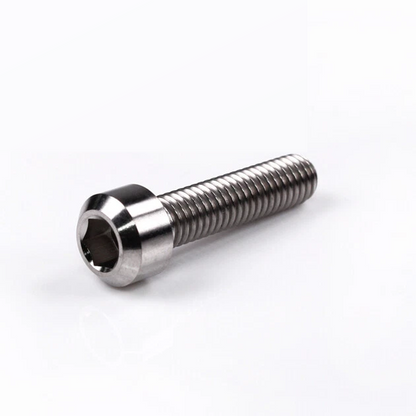 Titanium Chamfer Socket Cap Head Bolts M6 (1.0mm) 15 20 25 30 35 40 45mm Polished
