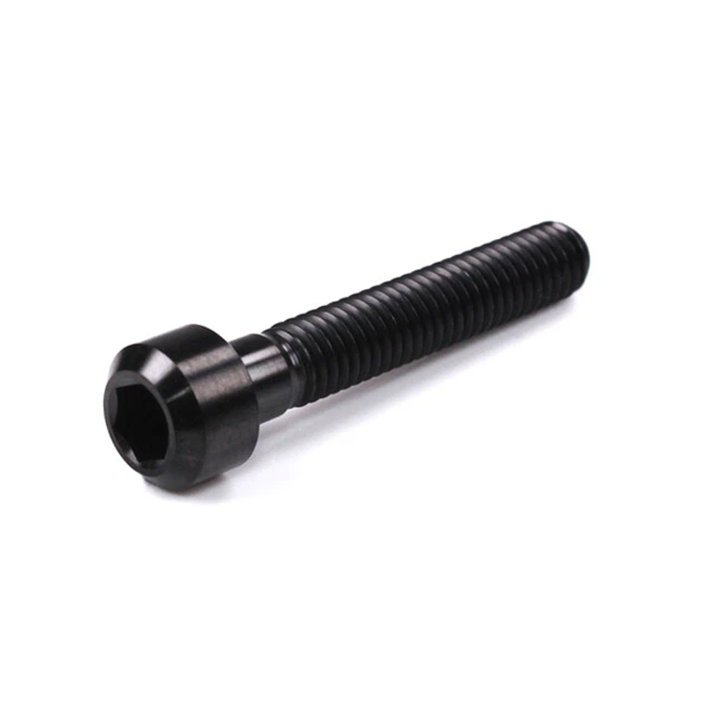 Titanium Chamfer Socket Cap Head Bolts M6 (1.0mm) 15 20 25 30 35 40 45mm Black