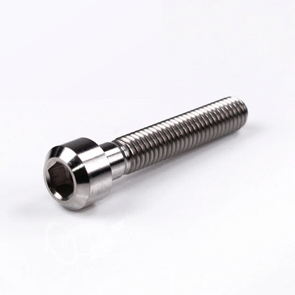 Titanium Chamfer Socket Cap Head Bolts M6 (1.0mm) 15 20 25 30 35 40 45mm Polished