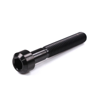 Titanium Chamfer Socket Cap Head Bolts M6 (1.0mm) 15 20 25 30 35 40 45mm Black