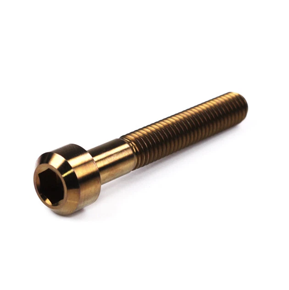Titanium Chamfer Socket Cap Head Bolts M6 (1.0mm) 15 20 25 30 35 40 45mm Bronze