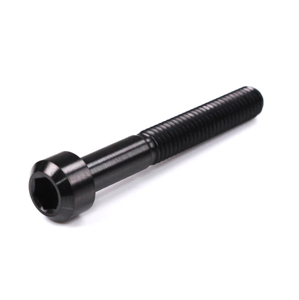 Titanium Chamfer Socket Cap Head Bolts M6 (1.0mm) 15 20 25 30 35 40 45mm Black
