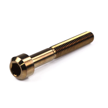 Titanium Chamfer Socket Cap Head Bolts M6 (1.0mm) 15 20 25 30 35 40 45mm Bronze