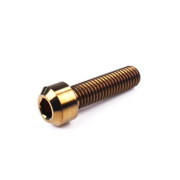 Titanium Chamfer Socket Cap Head Bolts M8 (1.5mm) 30 35 40 45 50mm Bronze
