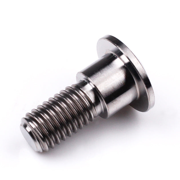 Suzuki Late Titanium Front Disc Bolts M8 (1.25mm) x 22mm Polished Qty x 12