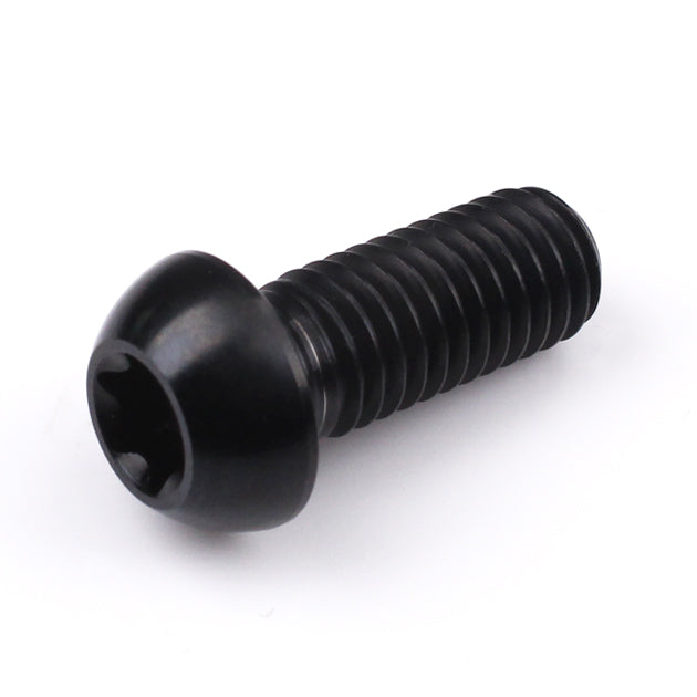 Ducati / Aprilia Titanium Front Disc Torx Head Bolts M8 (1.25mm) x 20mm Black Qty x 10