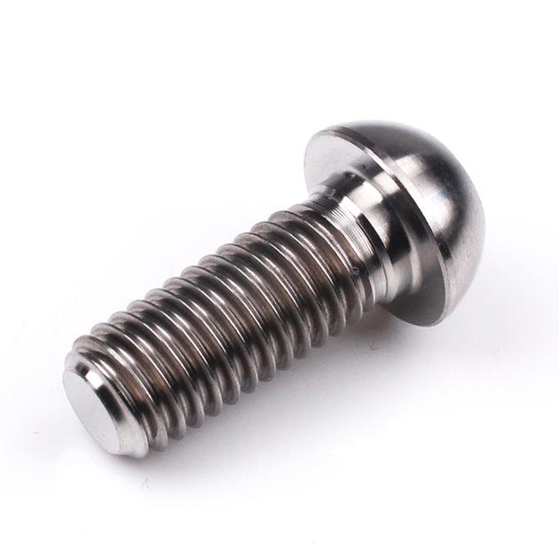 Ducati / Aprilia Titanium Front Disc Torx Head Bolts M8 (1.25mm) x 20mm Polished Qty x 10