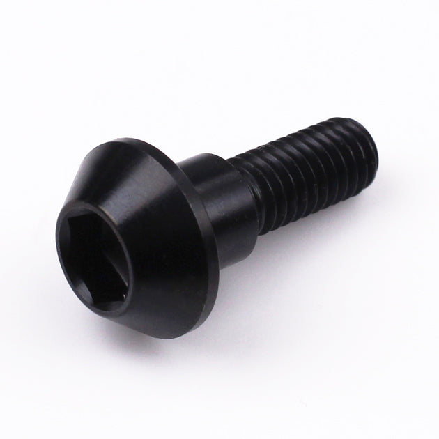 Suzuki Titanium Front Disc Bolts M6 (1.00mm) x 20mm Black Qty x 12
