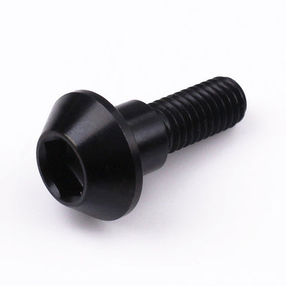 Suzuki Titanium Front Disc Bolts M6 (1.00mm) x 20mm Black Qty x 12