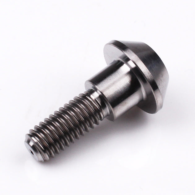 Suzuki Titanium Front Disc Bolts M6 (1.00mm) x 20mm Polished Qty x 12