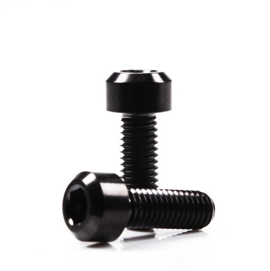 Titanium Chamfer Socket Cap Head Bolts M5 (0.80MM) 15MM Black