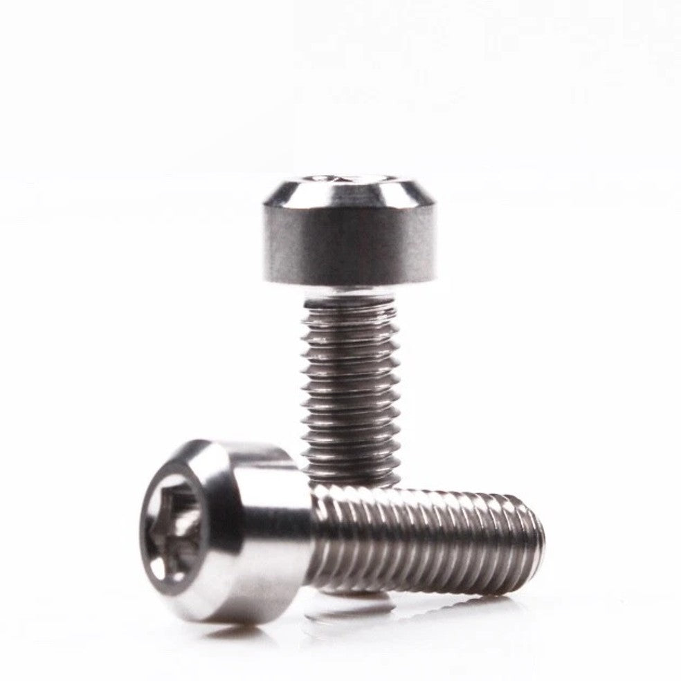 Titanium Chamfer Socket Cap Head Bolts M5 (0.80MM) 15MM Polished