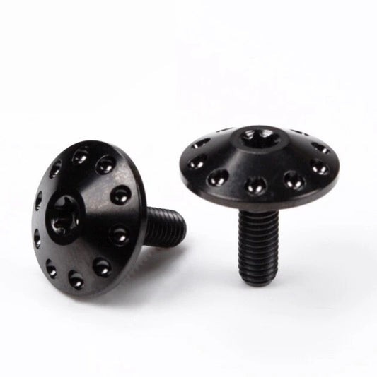 Titanium Fairing / Bodywork / Screen Bolts M5 x 15mm T25 Black