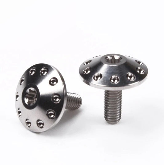 Titanium Fairing / Bodywork / Screen Bolts M5 x 15mm T25 Polished